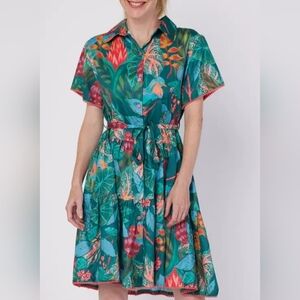 Modaposa NWT Tropical Print Mini Dress